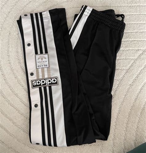 adidas hose 90er knöpfe damen|Adidas Knopfhose online kaufen .